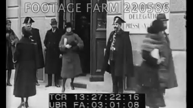 League of Nations - First Assembly, 1920 - 220586-04 | Footage Farm Ltd смотреть онлайн