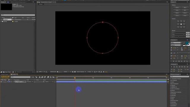 Неужели снова шейповая анимация кругов в After Effect (RUS) смотреть онлайн