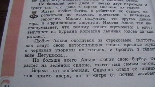 Литературное чтение на родном русском языке 3 класс, Зелёная Грива. В.П. Крапивин