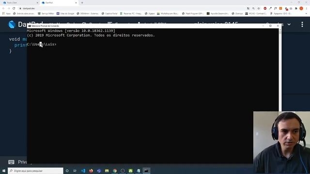 Primeiro Algoritmo Com A Linguagem Dart