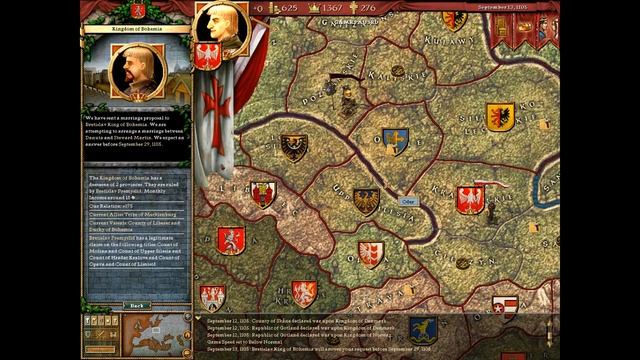 Crusader Kings (with Deus Vult) - Gameplay смотреть онлайн