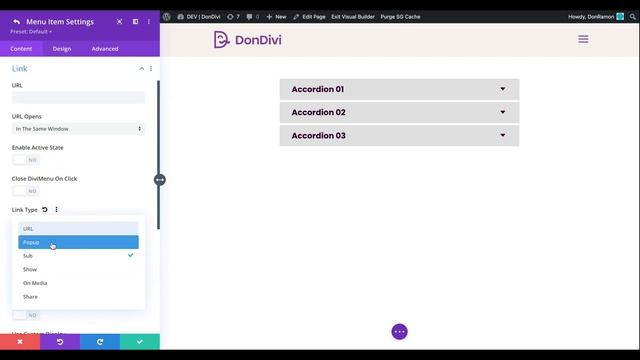 Displaying Divi Layouts as an Accordion смотреть онлайн