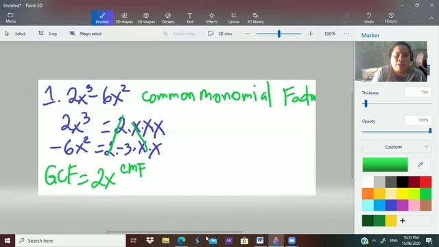 Math 8 Q1-Week 1 Factoring; Common Monomial Factor ( with the use of wacom tablet) смотреть онлайн