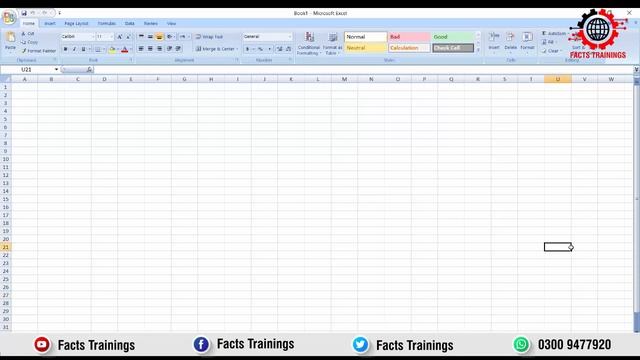1. MS Excel 2007 Complete Course in Urdu | Introduction смотреть онлайн