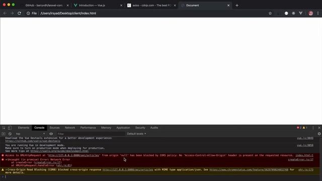 Belajar Basic REST API Dalam Laravel - 10 CORS itu sudah menjadi kewajiban смотреть онлайн