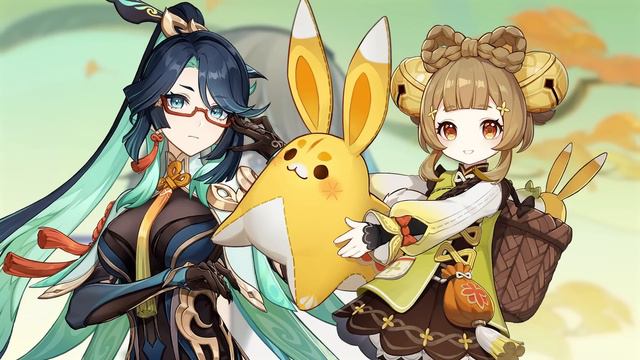 Who's SHUYU? GANYU & SHENHE Talk About XIANYUN & BAIZHU Talks About GAMING Genshin Impact Lore Voic смотреть онлайн