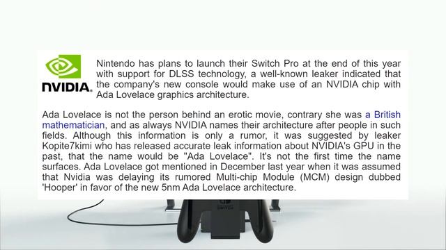 The Potential Options For Nintendo Switch Pro смотреть онлайн