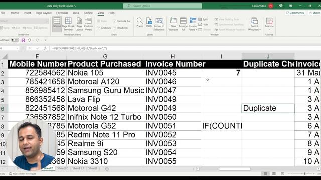 Learn Excel Data Entry & Analysis - Course for Beginners - MS Excel / Google Sheets in Hindi смотреть онлайн