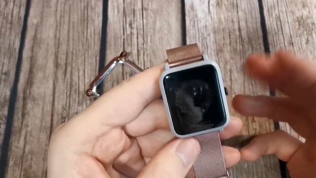 Amazfit. Ремешок металлический из Китая. Алиэкспресс. Ремешок amazfit bip смотреть онлайн