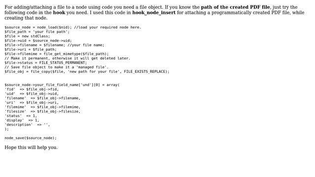 Drupal: Add/attach saved pdf to node with rules (2 Solutions!!) смотреть онлайн