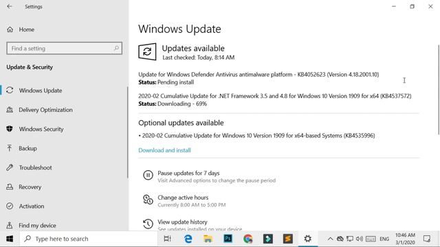 Windows Defender Antivirus Antimalware Platform (Version 4.18.2001.10) | KB4052623, KB4537572 Updat смотреть онлайн