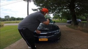 Kia Optima How to Open the Hood