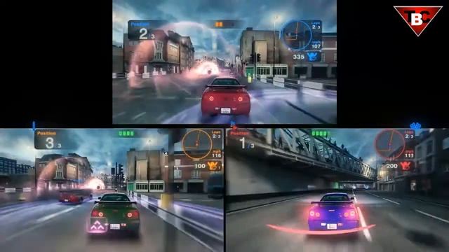Blur Multiplayer Splitscreen GTX 550Ti Gameplay #1 смотреть онлайн