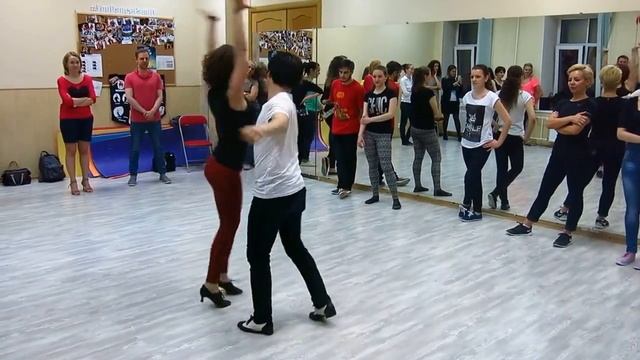 Nikolya Tsoy & Anna Doronina (Russia) Salsa NY (On2) смотреть онлайн
