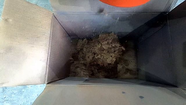 Измельчаем коврик кокосовый на МИ-500р сетка 35 мм смотреть онлайн