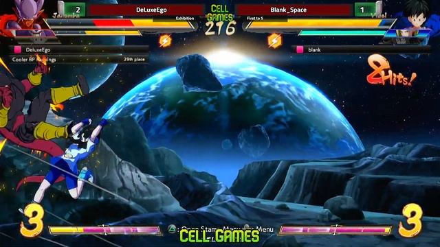 Cell Games PS Edition 43: DeLuxeEgo vs Blank_Space (Exhibition Set FT5) смотреть онлайн