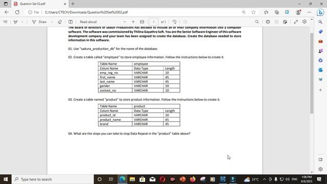 Questions-Set 02| Database Management System| Java institute смотреть онлайн