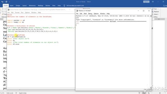 Python pandas Size 3 Part 62 смотреть онлайн