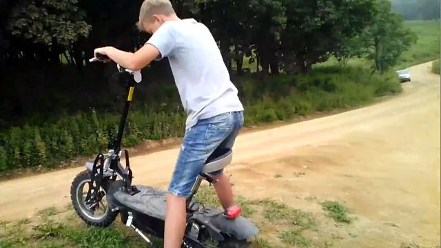 Катаемся на электро самокате 1 смотреть онлайн
