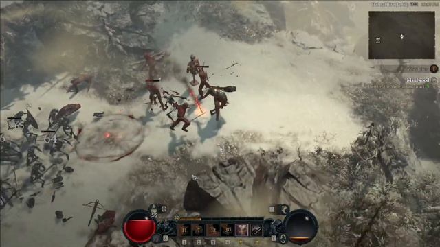 Diablo 4 Rend Barbarian Leveling Build Skills Showcase смотреть онлайн