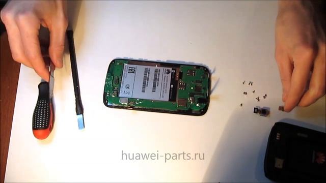 как разобрать Huawei G610 ремонт