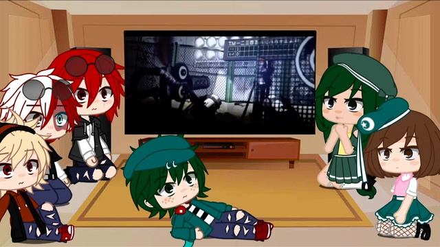 MHA react to Danganronpa Executions || Short || Lovablekeyla-_- || Part 1 || смотреть онлайн