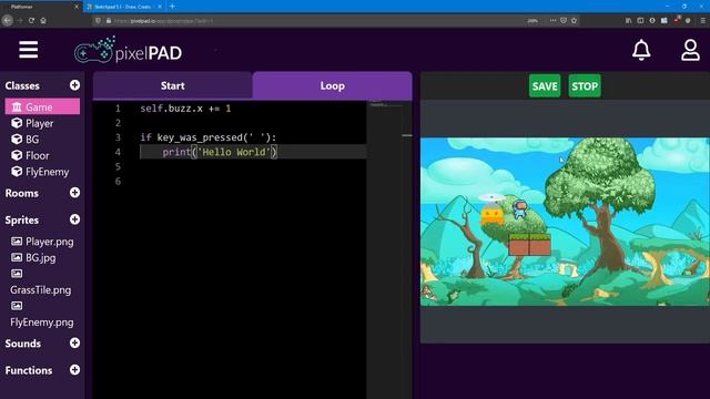 PixelPAD Tutorial: Platformer #3 - Player Input смотреть онлайн