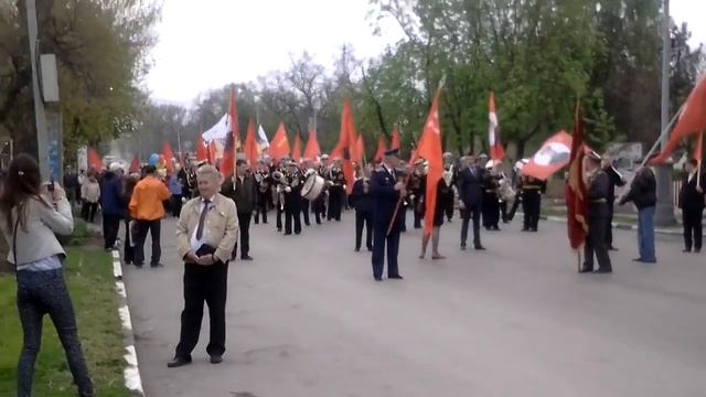 Ролики Первомайской демонстрации, Таганрог, 2015(2) смотреть онлайн