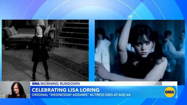 Celebrating Lisa Loring, the original Wednesday Addams l GMA смотреть онлайн