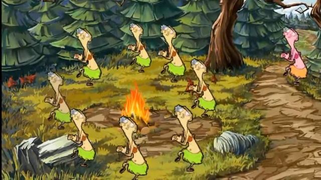 Футаж Дикари у костра смотреть онлайн