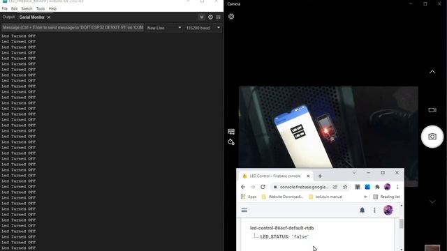 ESP32 | FIREBASE | MIT APP INVENTOR | Project Demonstration смотреть онлайн