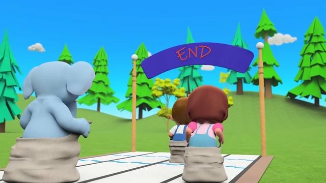 Little Babies Learning Numbers Dolphin Puzzle Toy Set - Little Baby Boy & Girl 3D Animated Cartoons смотреть онлайн