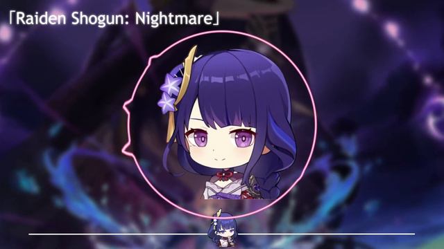 【MusicBox】｢Raiden Shogun: Nightmare｣ - Genshin Impact OST смотреть онлайн