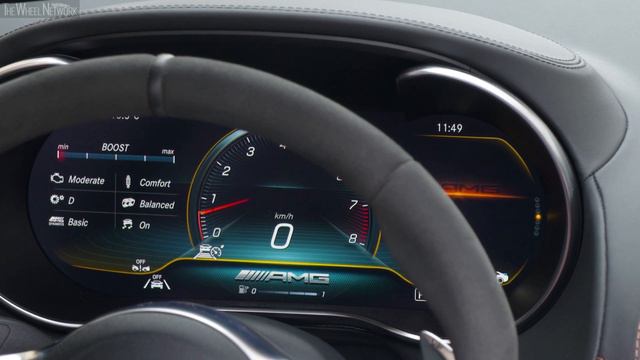 2020 Mercedes-AMG GT C Roadster Interior смотреть онлайн