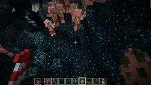 Minecraft  1 20 1   пещера вардена