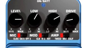 Behringer TM300 Tube Amp Modeler - Clean Tweed