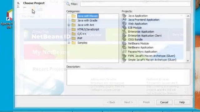 Create your first project with Netbeans 12.2 смотреть онлайн