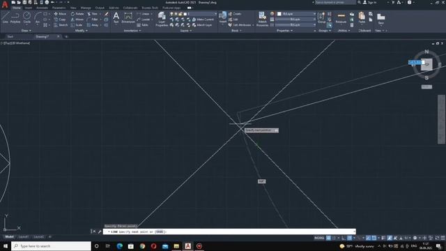 Autocad Dərsləri - Dərs 2. Command Paneli, Model Bölümü, Menyuların gizlədilməsi və göstərilməsi. смотреть онлайн