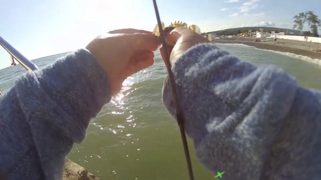 Морской мормышинг и микроджиг в Дивноморске!!! смотреть онлайн