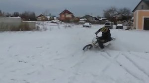 Пит-Байк Kayo. И пистолет ТТ . Ну и я, конечно!