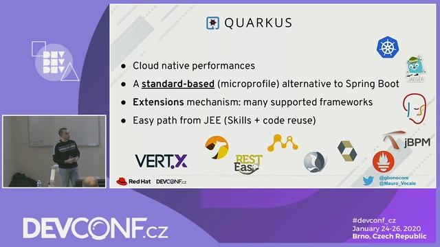 The road to Quarkus. Why and what to look for - DevConf.CZ 2020 смотреть онлайн
