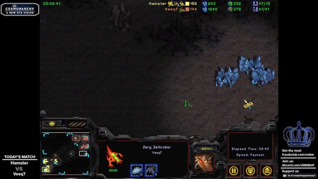 Caught in the Act?! | Hamster (P) vs Veeq7 (Z) | Cosmonarchy смотреть онлайн