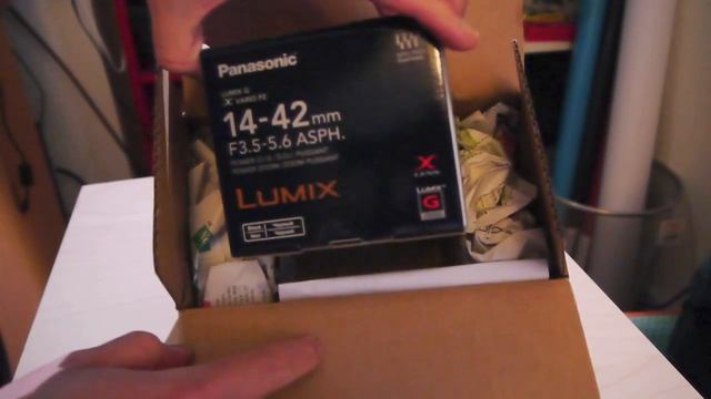 H-PS14042E-K 14-42mm Lumix G X Unboxing смотреть онлайн
