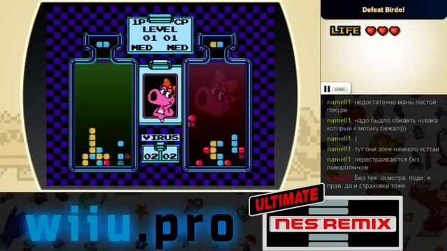 Стрим игры Ultimate NES Remix (3DS) прохождение 1часть смотреть онлайн