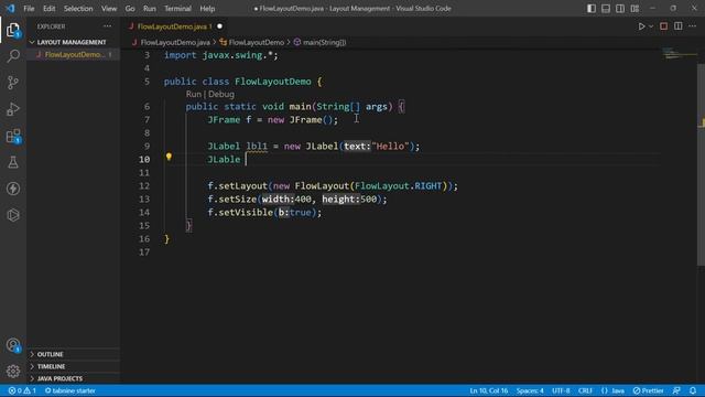 2.2.2 Flow Layout | Layout Management | GUI with Swing | Advanced Java Programming смотреть онлайн