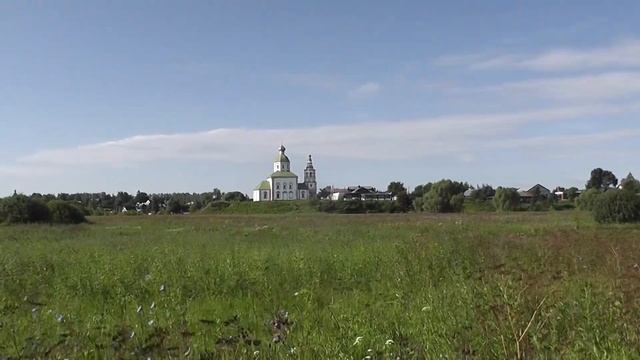 Дорога Городец - Суздаль, прогулка по Суздалю. смотреть онлайн