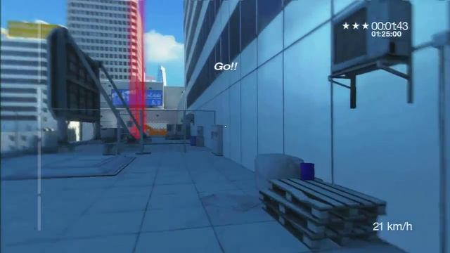 Mirror's Edge PS3 - All Time Trials (3 Stars) смотреть онлайн