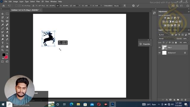 Custom Shape Tool, Custom Shapes Settings | Class 07 | Photoshop Tutorial | Urdu / Hindi смотреть онлайн