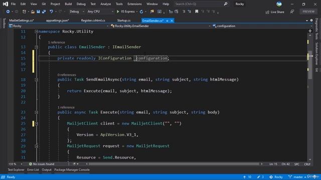 012 Доступ через Configuration к appsettings json смотреть онлайн