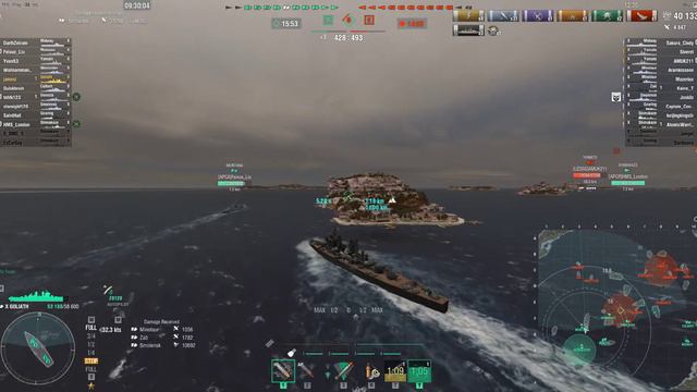 World of Warships - Goliath - Tier X Heavy Cruiser смотреть онлайн